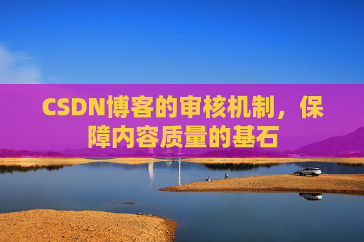CSDN博客的审核机制,保障内容质量的基石